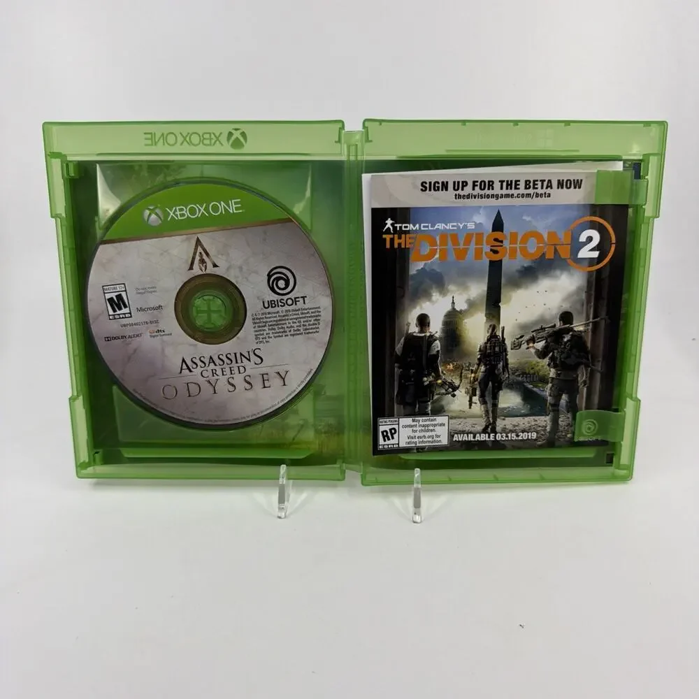 Xbox One Assassin's Creed Game Lot Odyssey CIB & Unity New Sealed Ubisoft